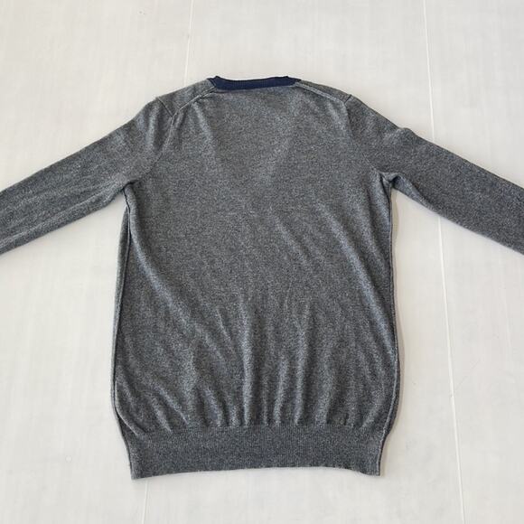 Wallace Cashmere and Lamb Wool Blend V Neck Sweater Women's SIZE Medium - Picture 2 of 6